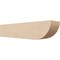 Ekena Millwork 6in. W x 6in. H x 28in. L Durham Woodgrain TimberThane Rafter Tail, Primed Tan RFTUR06X06X28DURRCPR - alternate 1